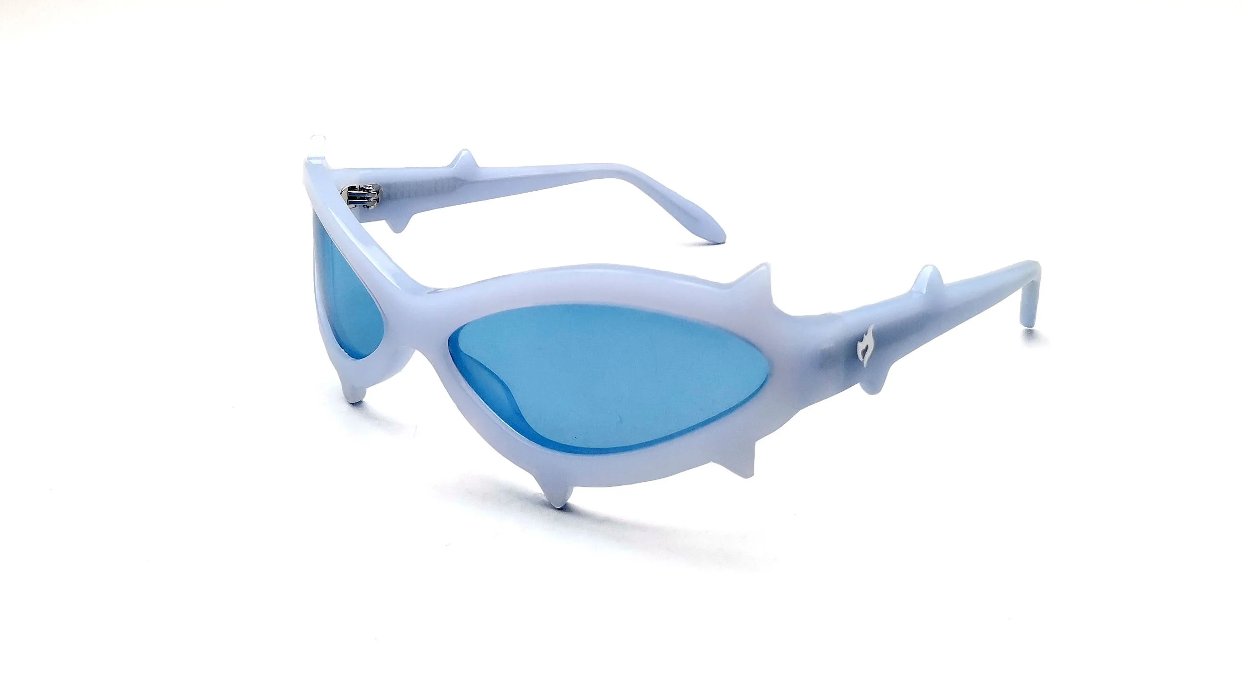 SPIKE / MILKY BLUE / BLUE LENSES — MAUSTEIN